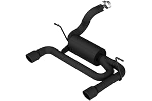BORLA 11957 Axle-Back System for 2018-2023 Jeep Wrangler JL/JLU 3.6L V6 Automatic/Manual Transmission 4 Wheel Drive 2, 4 Door.