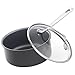 Emeril Lagasse Dishwasher safe Nonstick Hard Anodized Saucepan, 2-Quart ,Gray
