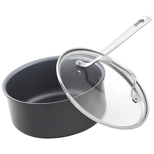 Emeril Lagasse 62926 Dishwasher safe Nonstick Hard Anodized Saucepan, 1