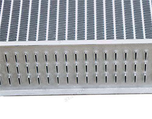 Primecooling 3 Row All Aluminum Radiator +Fan (16 Inches Dia.) w/Shroud for 1969-74 Nova/Firebird, 1971-73 Camaro/Impala Caprice, Multiple GM Models