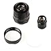 SecurityIng Super Bright 1800 Lumens 3 LEDs Flashlight Extensible Powerful Lighting Torch (18650 Rechargeable Battery Not Included)