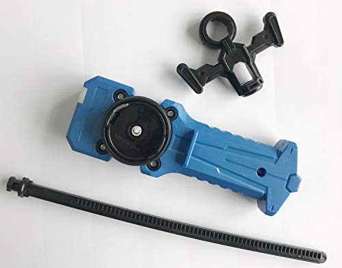 Bey Blade Battle Burst Launcher Grip Evolution Turbo Supergrip B-70 Sword Launcher Strong Right Spining Top Toys Accessories for Prime(Blue)