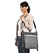 Skip Hop Central Park Outdoor Blanket & Cooler Bag, Grey Feather