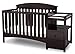 Delta Children Abby Convertible Crib and Changer, Dark Chocolate