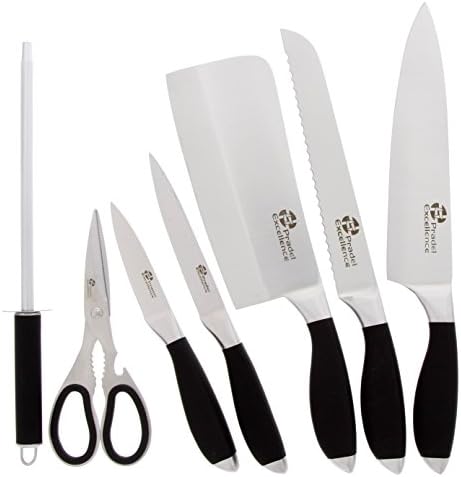 Pradel Excellence - I7408N - Bloc de 5 Couteaux de Cuisine Noir - Cuisine A Vivre Pradel Excellence - I7408N - Bloc de 5 Couteaux de Cuisine Noir