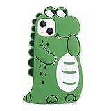 YAKVOOK for iPhone 15 Pro Case Kawaii, 3D Cartoon