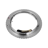 Fotodiox Lens Mount Adapter - Olympus Zuiko (OM) 35mm SLR Lens to Canon EOS (EF, EF-S) Mount SLR Camera Body, with Focus Confirmation Chip