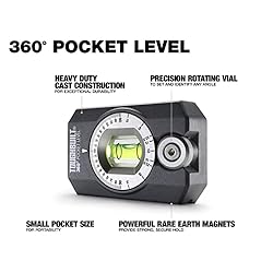 ToughBuilt 360 Degree Pocket Level, Precision