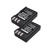 Bonacell 2 Pack 2000mAh Replacement Nikon EN-EL9 Li-ion Battery for Nikon D5000 D3000 D60 D40x D40 Digital SLR Camera