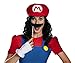 Disguise womens Nintendo Super Mario Bros.mario Female Deluxe adult sized costumes, Blue/Red, Small 4-6 US