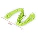 20m 1.8MM Fluorescent Reflective Guyline Tent Rope Camping Cord Paracord Green by NYKKOLA