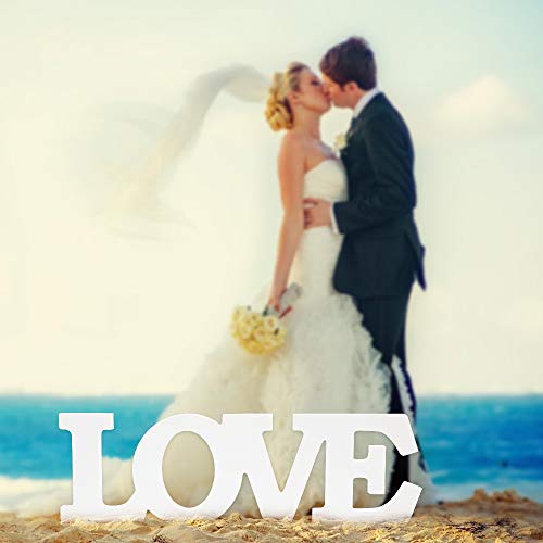 image for senover Love Sign Wedding Sweetheart Table Decorations,Love Letters De