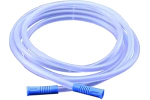 MEDCORE Extended Suction Connection Tube, 10 Feet Extra Long – Extension Suction Hose Compatible with Collection Devices - Veterinarian Suction Machines