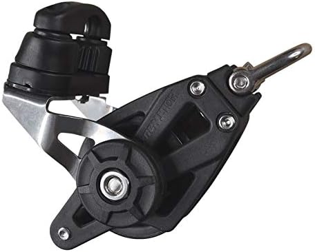 Boat FittingsSailing Pulley Block, Holt Plain Block 60 With Cam Cleat & Becket, Main Sheet