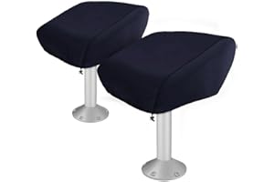 KoiLykke Oxford Boat for Seat Cover, All-Weather Waterproof for Protection Fishing Boats, Elastic Hem, Foldable with Storage 