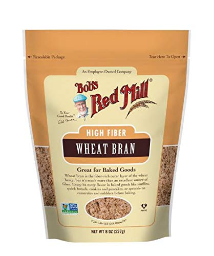 Amazon Com Bob S Red Mill Unprocessed Miller S Wheat Bran 8 Ounce Grocery Gourmet Food