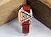 AIMES Wood Watches for Women Gifts Lightweight Triangle Red Wooden Watches with Leather Band Quartz Wrist Watch Bracelet for Woman