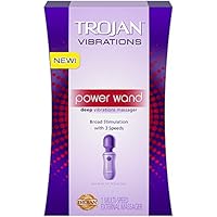 garter belt and stockings porn Trojan Power Wand Deep Wave Multi-Speed Clitoral Massager – Condomania.com main image 0