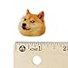 Doge Meme Lapel Pin, Such Premium Thick Brass Material, so Amaze, Much Wow.