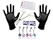 Body Piercing Kit 14G Professional Piercing Kit for Belly Button 14 Gauge - 15 Pieces