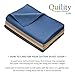 Quility Premium Adult Removable Duvet Cover for Weighted Blanket | 60