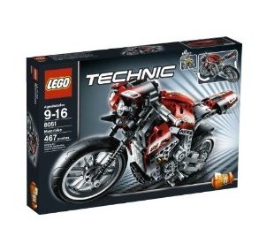 LEGO 乐高 8051 科技摩托 开箱 评测