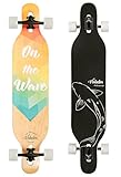 Volador 42inch Freeride Longboard ( Drop Through Camber Deck ) (Lemonade)
