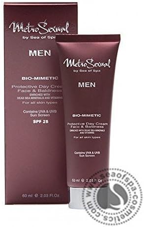 METROSEXUAL BIO MIMETIC PROTECTIVE DAY CREAM - FACE & BALDNESS FOR MEN by superkrit