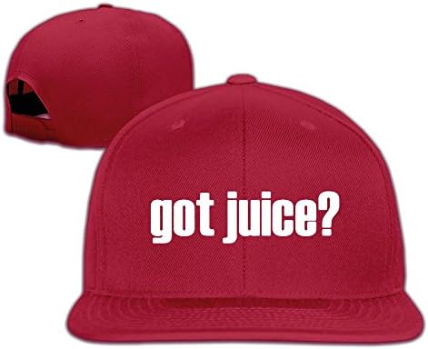Suta GOT JUICE Flat Bill Snapback Adjustable Athlete Caps Hats Red