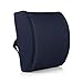 Cool-Shop 100% Pure Memory Foam Back Cushion- Lumbar Support Pillow Orthopedic Design for Back Pain Relief Adjustable Belt and Breathable Mesh Cloth