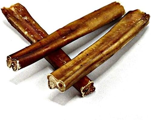 Express Pet Supplies 5 x 15cm (6-7") Inch Premium Extra Thick Bulls Pizzles Bully Dental Sticks Dog Treat Chews - 150g