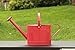 Ashman Red Watering Can for Outdoor and Indoor Plant Watering Use with 3.75 Litre Capacity.