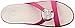crocs Women's Sanrah Circle Bow W Dress Sandal, Raspberry/Oyster, 7 B(M) US