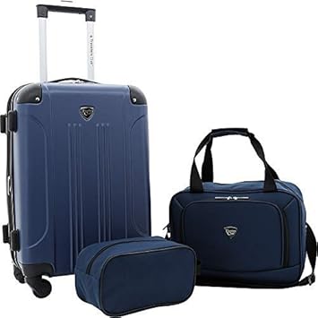 navy blue luggage sets