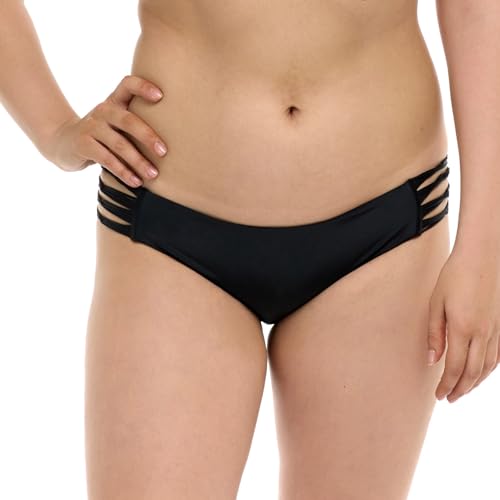 Body Glove - Costume da bagno da donna Smoothies Ruby Solid Bikini Bottom - nero - M