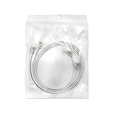 (2 Pack) 3 Foot White Short Telephone Cable Rj11 Male to Male 36