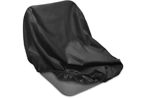 Floweringbeter Heavy Duty Waterproof Tractor Seat Cover for Riding Lawn Mower Seat with 210D Oxford Fabric