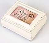 Cottage Garden Nana Ivory Petite Square Jewelry And Keepsake Box