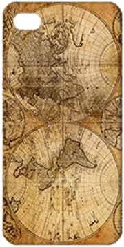 Retro Ancient World Map TPU Case for iPhone 5 / 5S