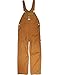 Liberty Men's Big and Tall Duck Bib Overalls, Pecan, 52x30