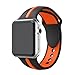 Apple Watch Band ,YaSpark Soft Silicone Strap Adjustable Replacement iWatch 42mm Bands for Apple Watch Sport, Series 3, Series 2, Series 1 (Large Size)