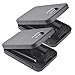 Pistol Safe,Portable Metal Travel Gun Safe Handgun Lock Security Box Case with 3 Digits Combination Lock (2pcs)