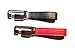 Mehr USB Flash Drives & Detachable Car Keychains, Genuine Leather Valet Key Chains, Black Red USB Gift Set