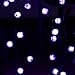 SATU BROWN Solar Outdoor String Lights, 21ft 30LED Chuzzle Ball Fairy Waterproof Decorative Lighting for Home, Garden, Patio, Yard, Christmas Tree, Parties