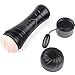 Multi Male Masturbator- Powered Pocket Pussy Masturbation Cup- Vibration Control- Stamina Training- Lifelike Super Soft Tight Female Silicone Vagina Pocket w/ Bonus Lubricant