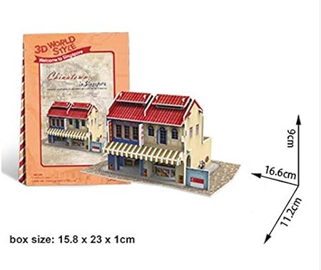 Amazon シンガポール3dパズル男の子女の子モデル紙diy教育玩具 立体パズル おもちゃ