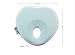 Baby Pillow Preventing Flat Head Syndrome, Head Shaping for Infant, Peacefuly Sleep for Newborn, Cute Breathable and Soft Cover, 0-6 Months