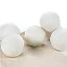Wool Dryer Balls, Natural Organic Laundry Fabric Softener Save Drying Time Reduce Wrinkle,Reusable Hypoallergenic Baby Safe and Unscented,Better Alternative to Plastic Ball Liquid Softener-6 Pack