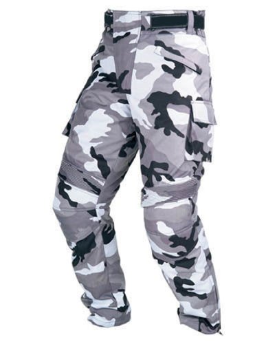 Juicy Trendz Men's Textile Camo Trouser Motorcycle Armour Biker Motorbike Waterproof Camo