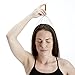 Body Back Scalp Massager, Head Scratcher, Manual Head Massager for Stress Relief, Relaxing Scalp Scratcher, Tingler for Gentle Hair Stimulation (Blue)